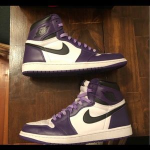 Jordan 1 court purples hmu at 8287852038